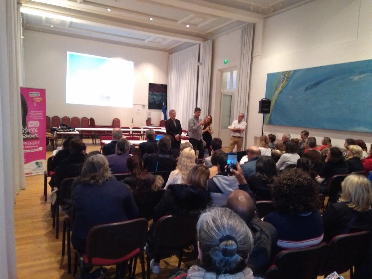 Remise des VISAS aux stagiaires de chinon @poleemploi_RCVL