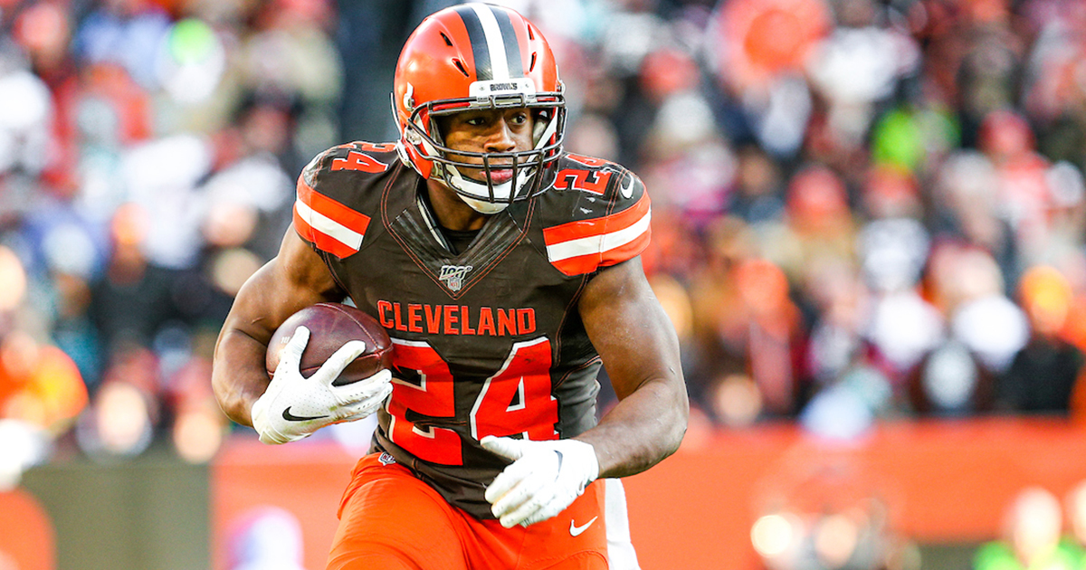 Browns's tweet photo. .@NickChubb21 tops all AFC RBs in fan vote for 2020 #ProBowl

📰 » https://t.co/e9B19ihePO https://t.co/CU2ANzr8EI