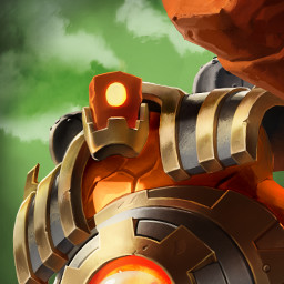 LLoTGame's tweet image. Built for strength, Rük Golems are deadly beasts, even more so during NightFalls. Increased movement range during SunPops. Their movement range is increased during SunPops.

#LLoT #LLoTGame #LittleLordsofTwilight #Mobilegame