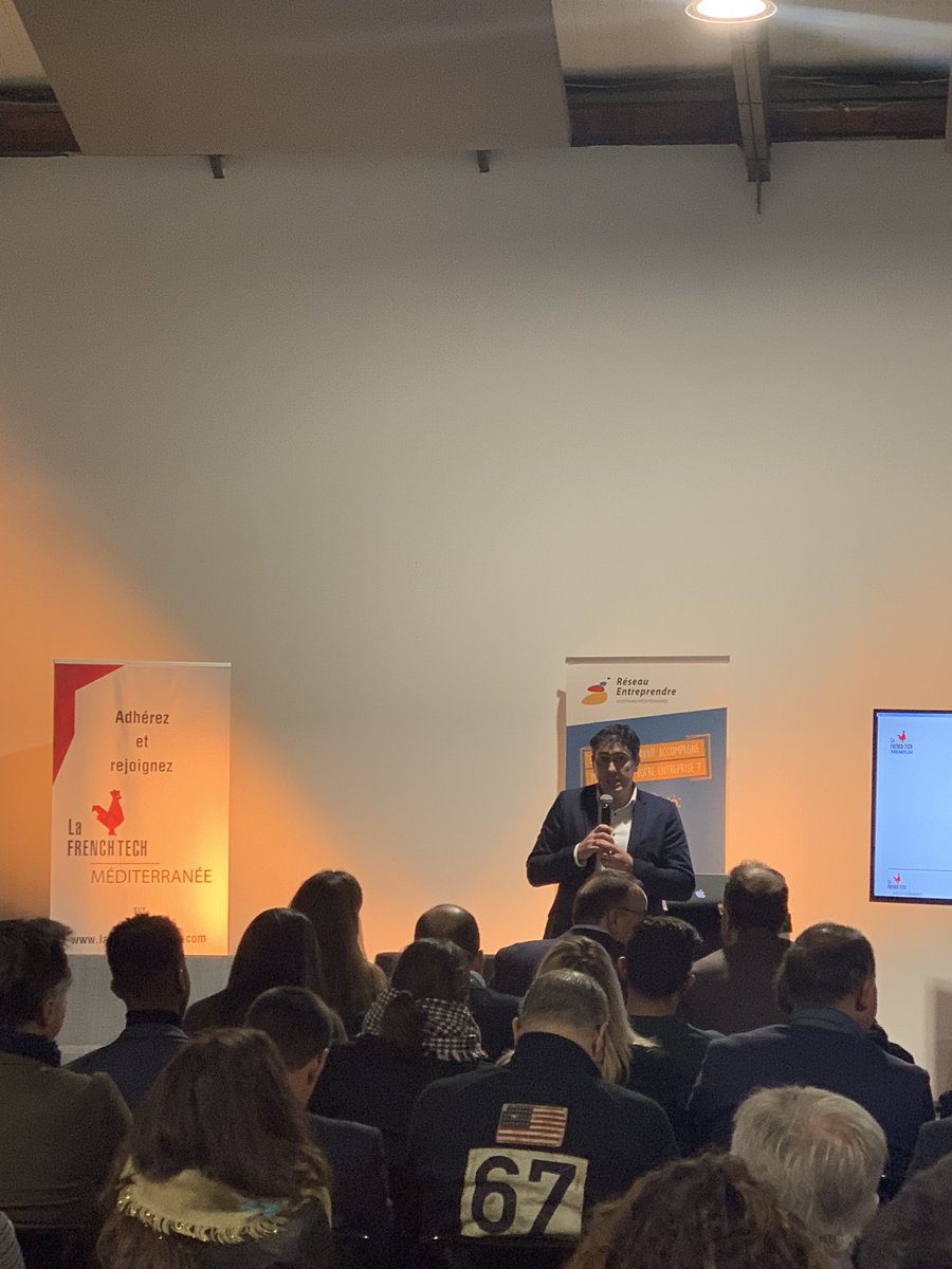 .<a href="/clementsaad_/">Clément Saad</a> présente la <a href="/FrenchTechMed/">La French Tech Méditerranée</a>, créée par des entrepreneurs pour des entrepreneurs. 

#FrenchTech <a href="/ReseauLr/">Réso Entreprendre LR</a>