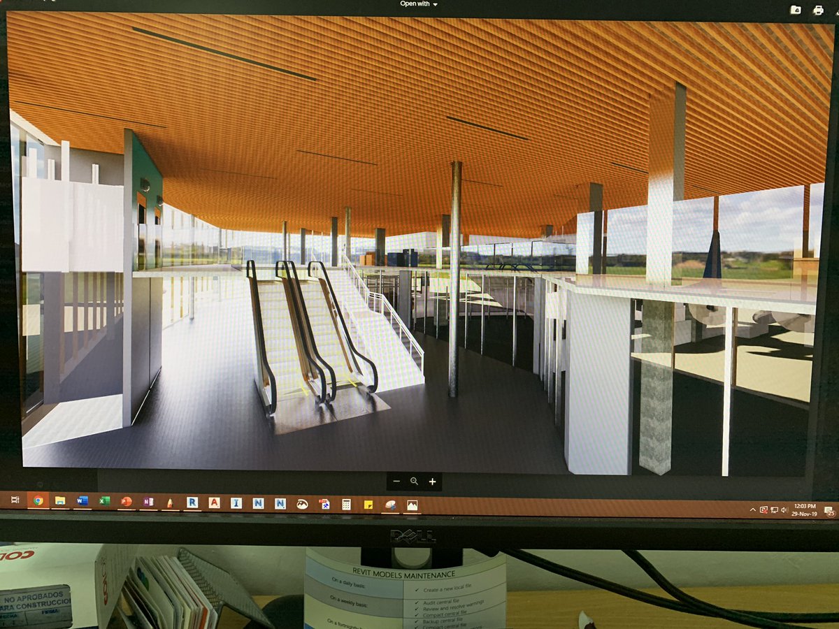 AneurisMelo's tweet image. Rendering showing the proposal for our newest project... The extension of Las Americas International Airport. #BIM #BIMtools @Enscape3d