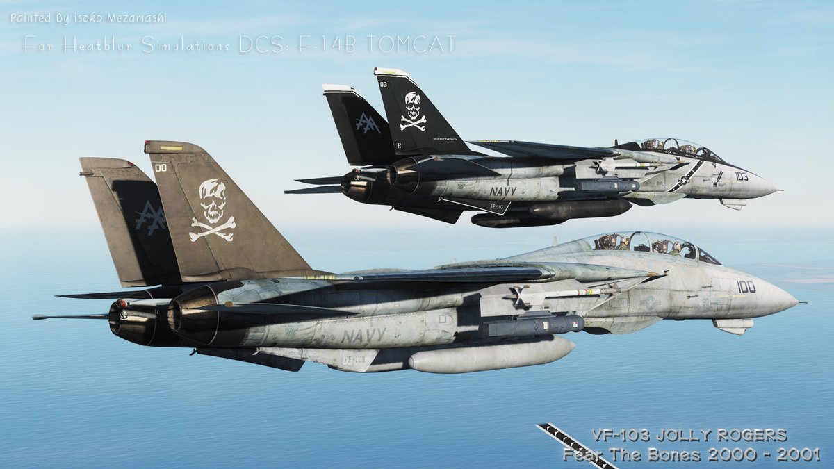 Heatblur Simulations DCS : F-14B TOMCAT専用 VF-103 Jolly Rogers