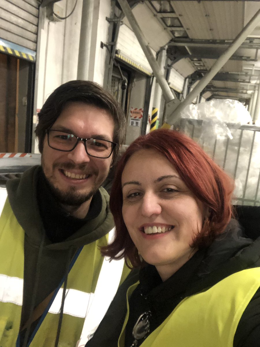 Just finished a great day with the PM team in Prague. Great feeling to support OPS during peak.