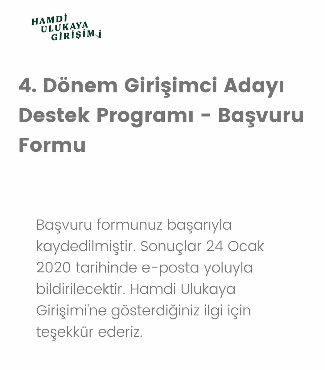 Girisimde inatci olmak gerekir. Gecen yil vize vermediler ama bu yil alicaz insallah. <a href="/UlukayaGirisimi/">Hamdi Ulukaya Girişimi</a>