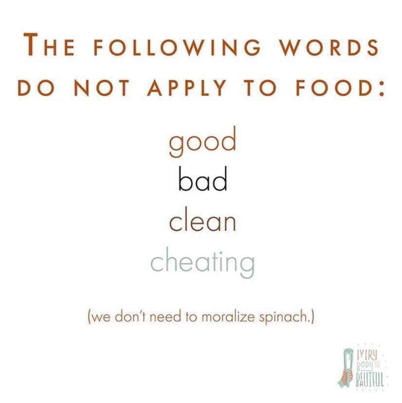mftceds's tweet photo. 👏🏻 👏🏻 👏🏻 
#beatingeatingdisorders 

Food is just that. Food. https://t.co/OEMC59z8cK