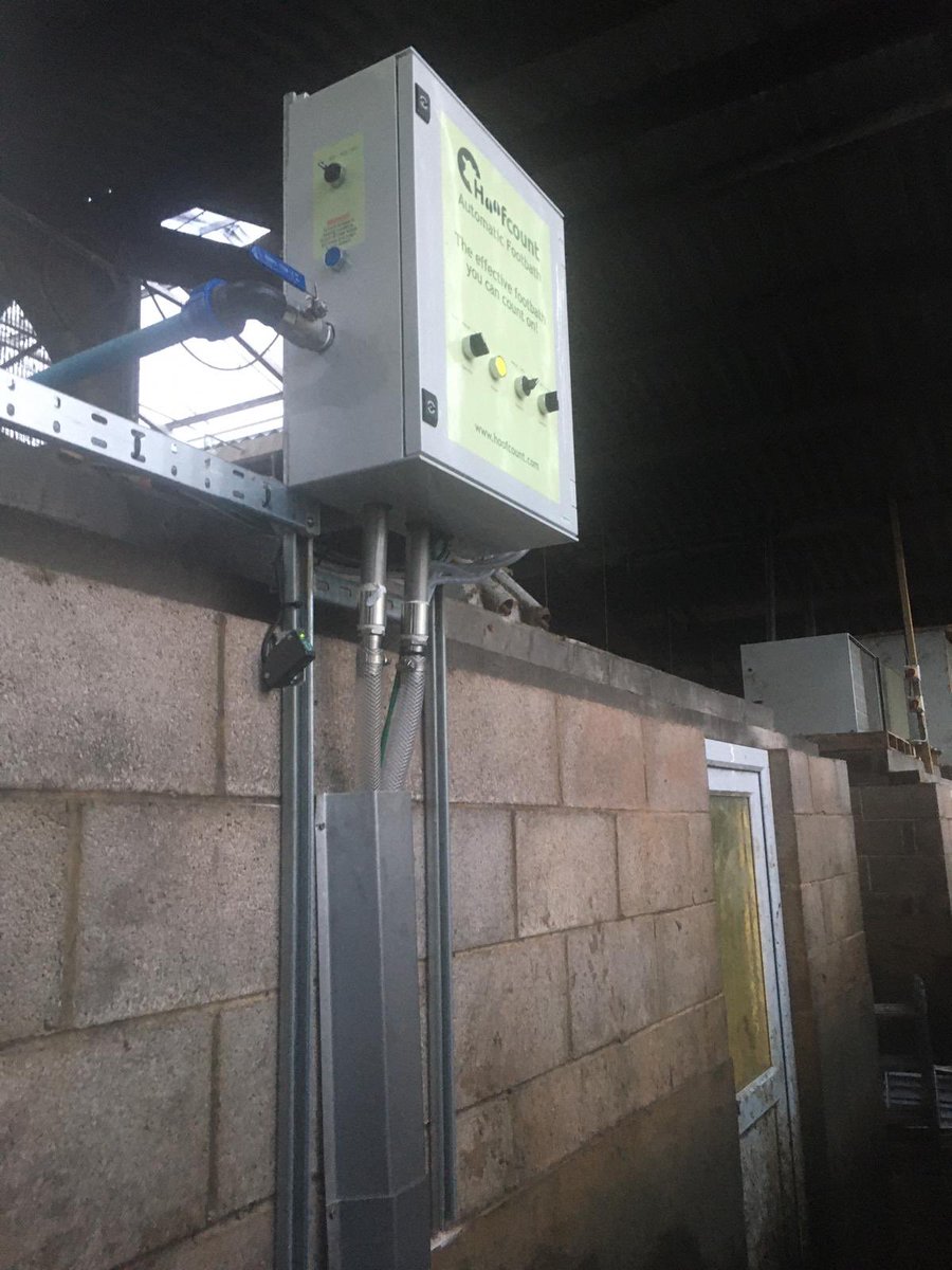 If footbaths were ‘cute’, this one would win prizes. At just 1.7m long this excel <a href="/Hoofcount1/">Anthony marsh</a> Footbath holds just 100l and will work brilliantly on the exit of the robots on this farm! #teamdairy #healthyfeet #costeffective #custommade #familybusiness