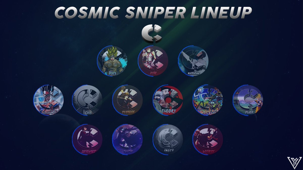 SniperzCS's tweet photo. Welcome New snipers to Cosmic ๐
๐ค @CosmicRin
๐ค @quitKyzi
๐ค @Bxllistaz2
๐ค @Lyyro
๐ค @Fearluhss
๐ค @SnipeTheory
๐ค @Dreyzify
๐ค @iCeeRo_
๐ค @Tuhpzi
๐ค @lnstyy
๐ค @Wxnvyy
#WeJustLanded ๐ฅ๐ https://t.co/pGOkF7srE3
