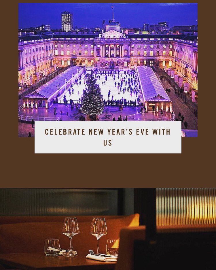 Plan ahead the most of your night #nye2019 !Join us <a href="/bwsomersethouse/">Bryn Williams at Somerset House</a> for canapés and #champagne on arrival,followed by free-flowing drink and a seven course dinner before enjoying the best view of the #fireworks on the River Terrace with a glass of mulled #wine🎆 <a href="/Brynwchef/">Bryn Williams</a>