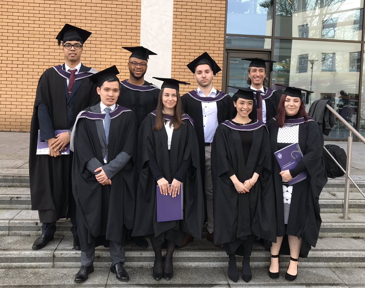 Great to celebrate the achievements of those students graduating from our Air Transport Management MSc this morning. @LboroABCE @LboroTransport Best of luck for the future and stay in touch!