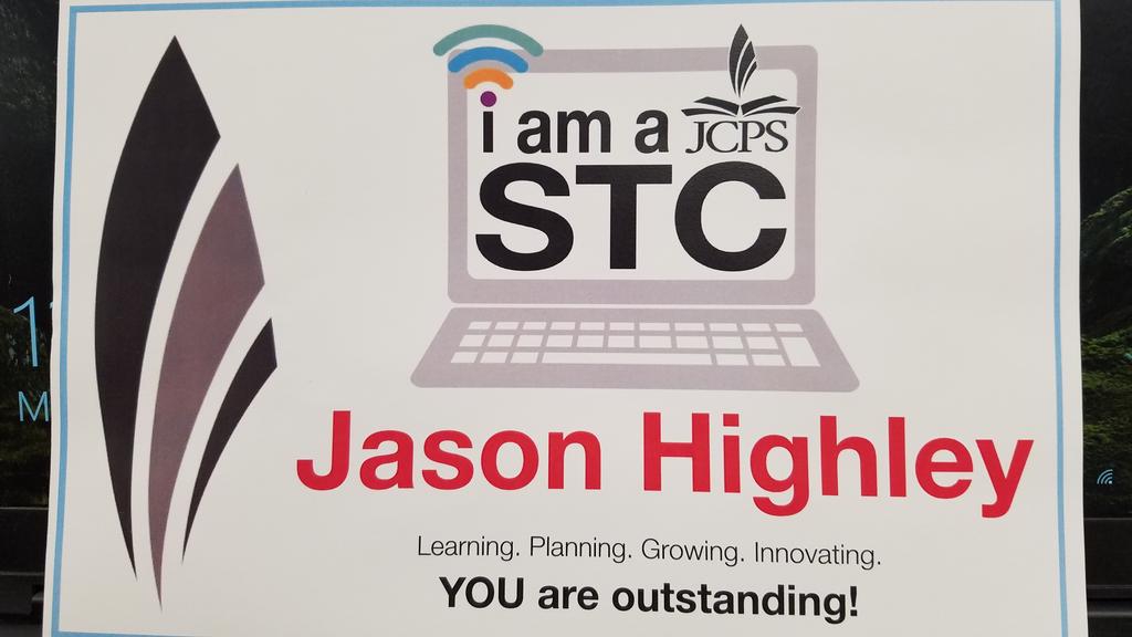 JCPS_JackBosley's tweet photo. Congratulations @FESLibrary for winning the @JCPSIT3 FRED Award for outstanding leadership  for Zone 1! Our STCs are the Olympic athletes of edtech! #JCPSBackpack #WeAreJCPS #JCPSIT3 https://t.co/YAzP70c5e3