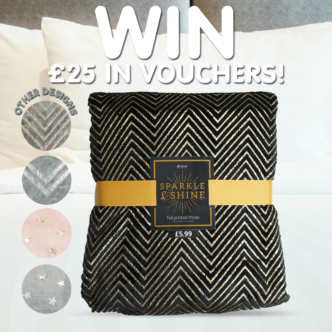 Poundstretcher1's tweet photo. ❤️ #Competition Time ❤️
For a chance to win £25 in vouchers simply follow, RT and reply with which throw design is your favourite 😍 https://t.co/KfTnnfUeYM