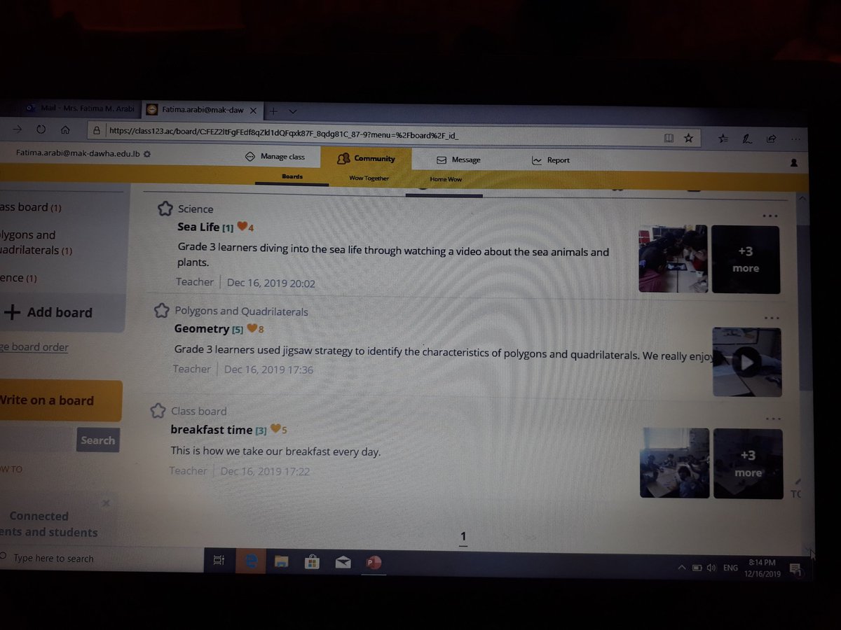 Fatimaarabi5's tweet photo. Happy to see your comments
Thank you dear parents #classroom123 #responsive_classroom @DawhaHighSchool https://t.co/Lqv8lp1FJD