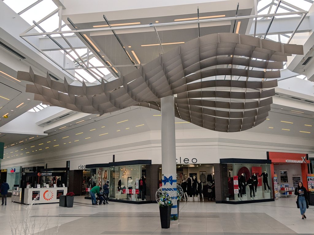VerticalInter's tweet photo. A few more images of the acoustical nets recently installed at White Oaks Mall. Check out our Instagram page for more https://t.co/Z8q4Q3k295 https://t.co/d4iS8NwLUi