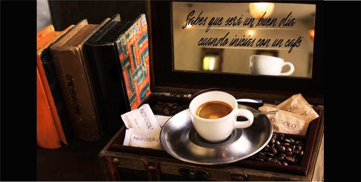 ¡disfruta de un rico café con nosotros cada mañana! ❤️<a href="/nonsolomx/">NONSOLO Restaurantes</a> #BuenInicioDeSemana
