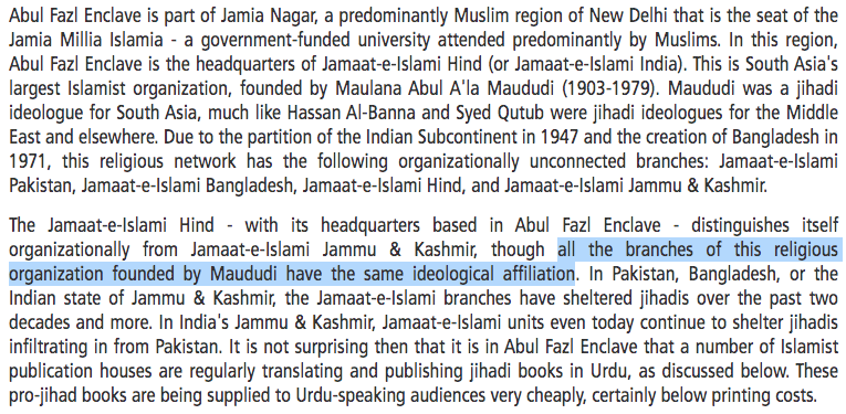 And where is Abu Fazl enclave? Right besides Jamia Millia! The enclave is a hub for translating Jihadi literature from around the world into Urdu.Who were the people that destroyed and burned down the buses? Where did they come from?