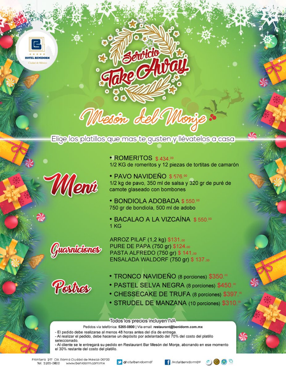 ¿Fiesta navideña? Nosotros la hacemos por ti.