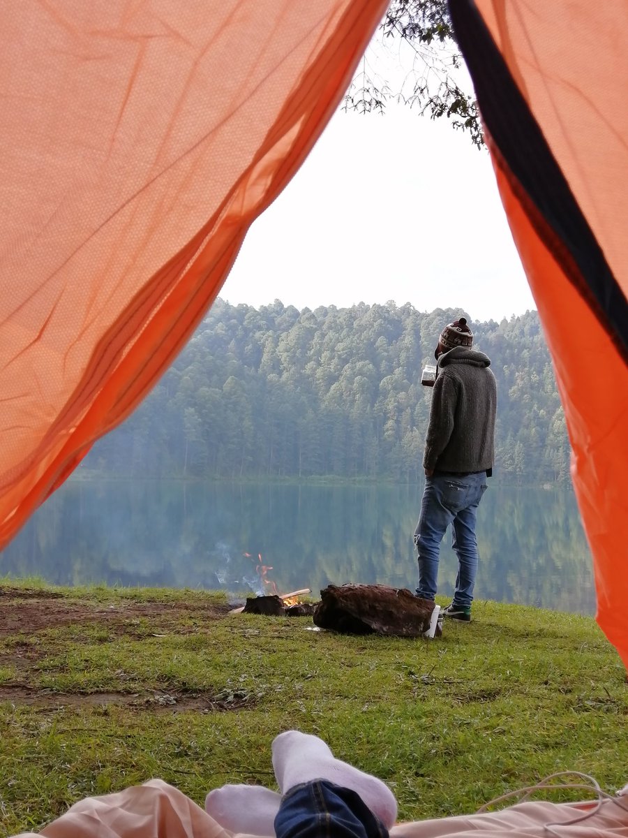 La foto más padre que tomé este año. #mochileros #Camping  #naturallovers #Mexico