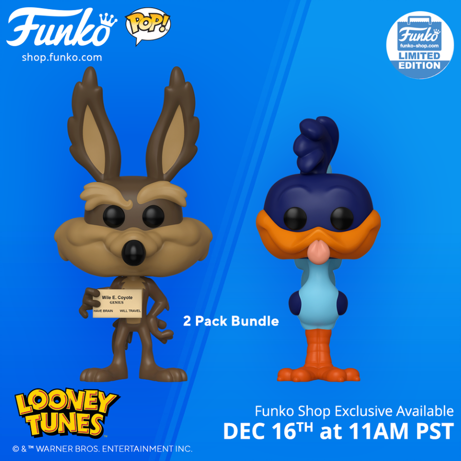 FUNKO ROAD RUNNER & WILEE.COYOTE ボブルヘッド FUNKO ROAD RUNNER & WILEE.COYOTE ボブルヘッド