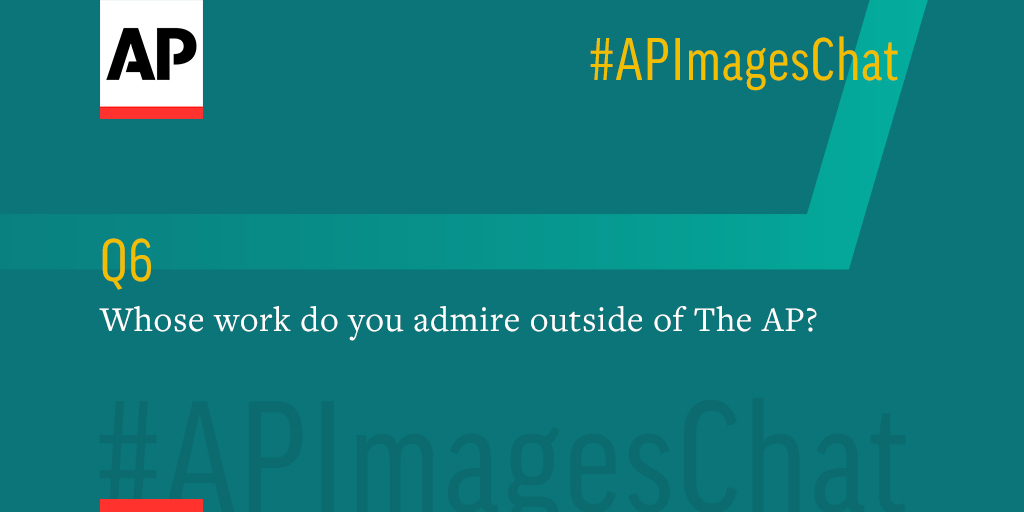 AP_Images's tweet photo. Q6: @vcaivano, whose work do you admire outside of @AP? #APImagesChat https://t.co/YzJH5VA1fe