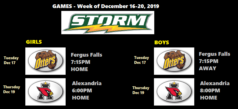 Two games each this week for both varsity teams vs the same schools.