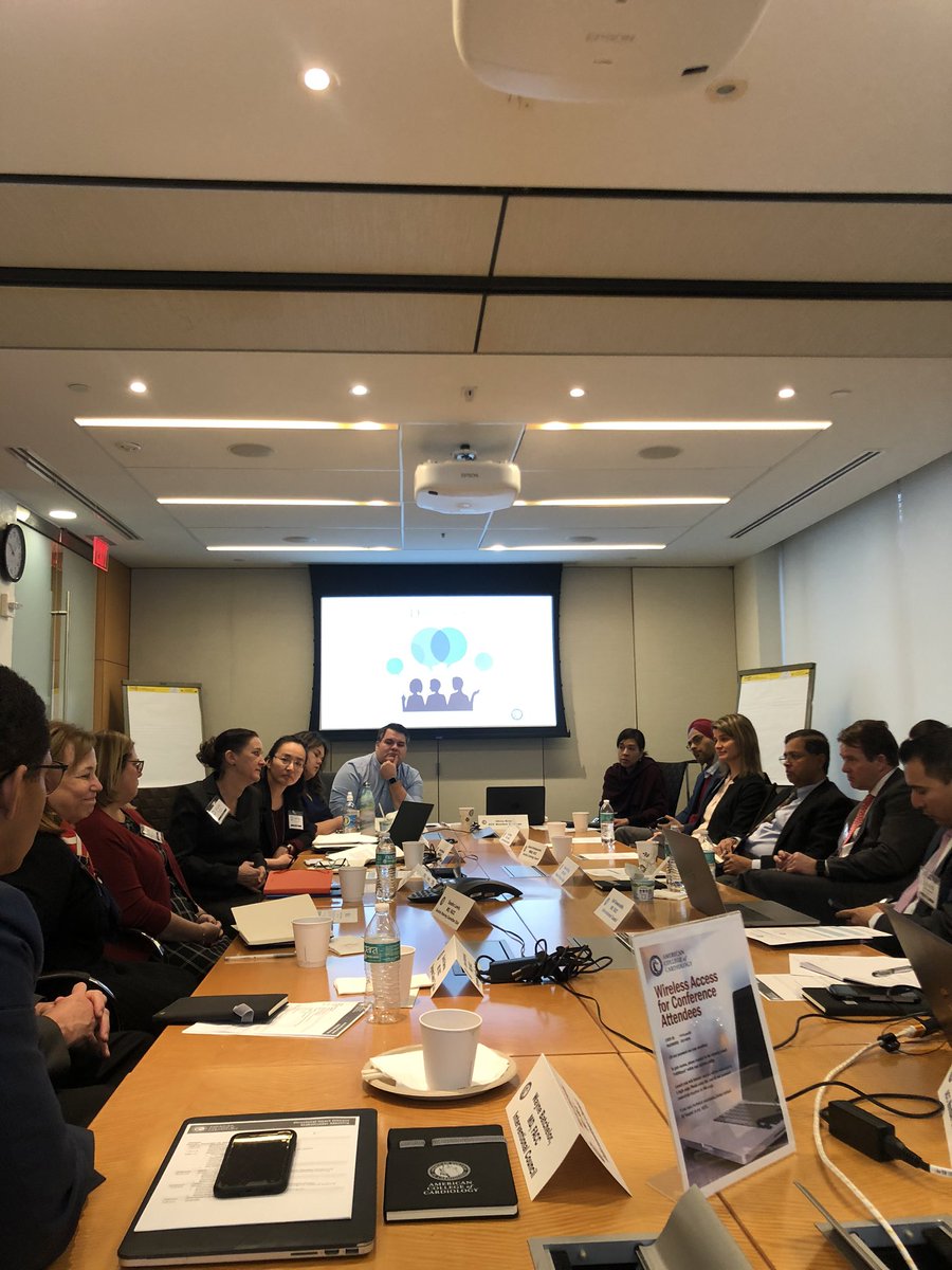 Such great disessions, ideas, and collaborations happening today at @ACCinTouch Heart House with a multi-disciplinary group on the topic of Structural Heart Disease #ACCIC #ACCPVD #ACCCVT #ACCACPC #ACCGeriatric #ACCImaging #ACCSurgeons