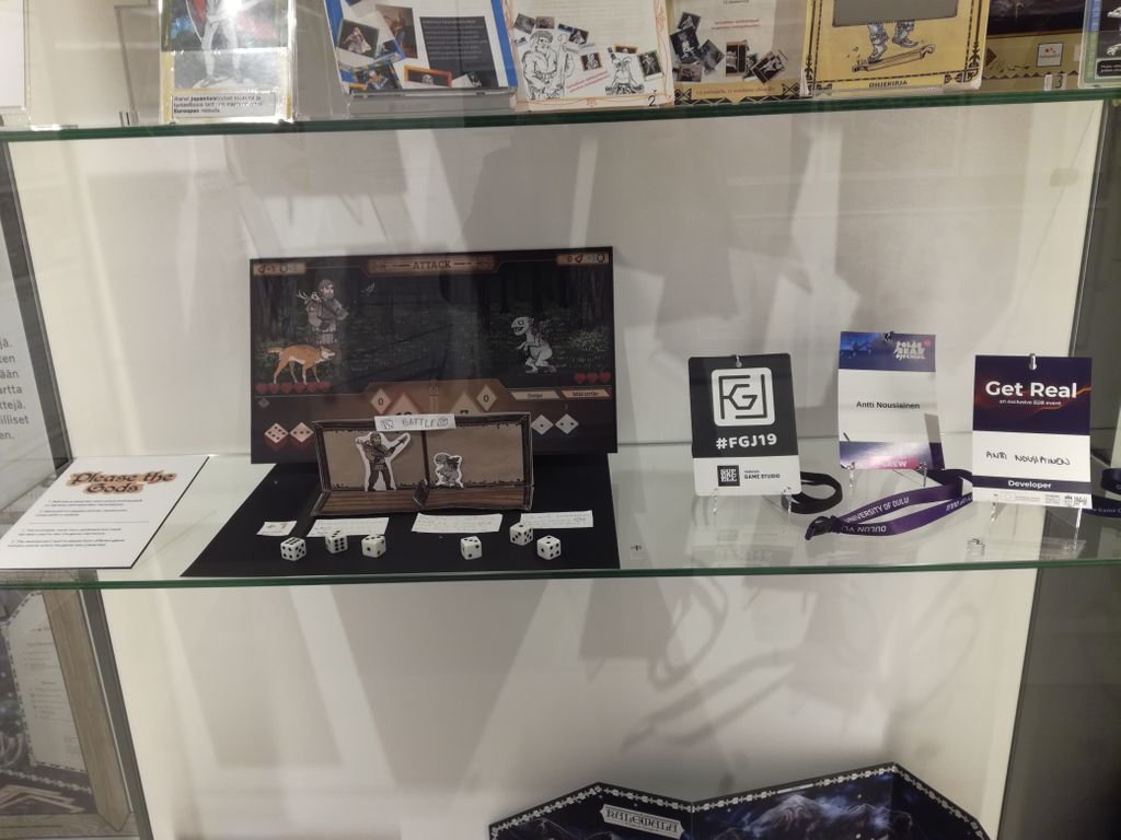 surmagames's tweet photo. It was an honor to join the "Pelien Kalevala" exhibition last Thursday at Suomen pelimuseo! If you're visiting Tampere, it's a great place to see how Finnish mythology has inspired games through history.
https://t.co/p1NCj4A5Y0

#pelimuseo #vapriikki #ptg #pleasethegods https://t.co/39CKbeAYnJ