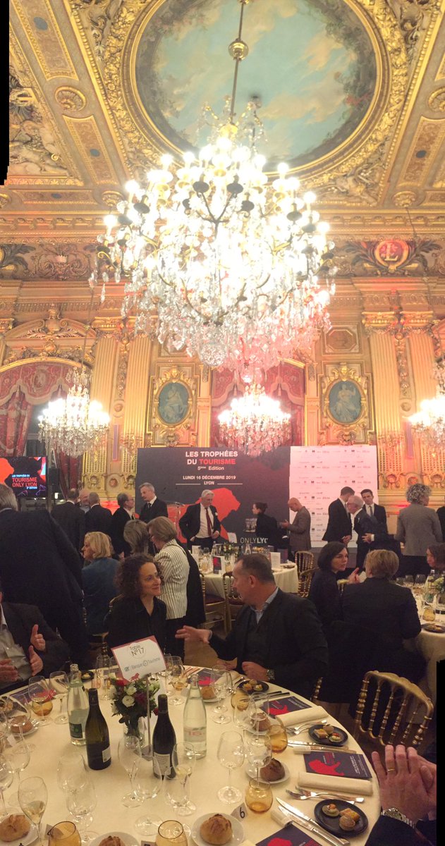 La Banque du Tourisme ⁦<a href="/ca_centrest/">Crédit Agricole Centre-est</a>⁩ Partenaire de la 5ème édition des Trophées du Tourisme à l’hôtel de ville de Lyon ⁦<a href="/OnlyLyonTourism/">ONLYLYON Tourisme</a>⁩