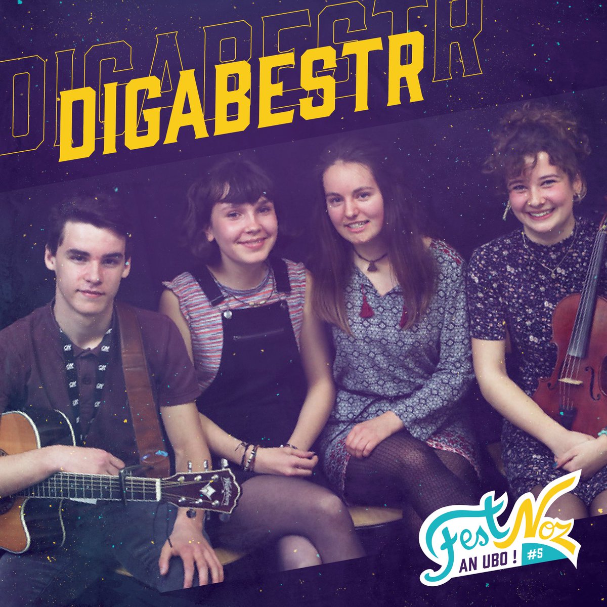 SETU_UBO's tweet photo. Dizoloit’ta #Digabestr, ur strollad all, pevar den gantañ hag a vo e #FestNozAnUBO d’an 10 a viz Genver ! 🎶 Découvrez Digabestr, autre groupe présent au #FestNoz an #UBO le 10 janvier à #Brest ! 🎵 #SETU https://t.co/yQ9NJFyvma
