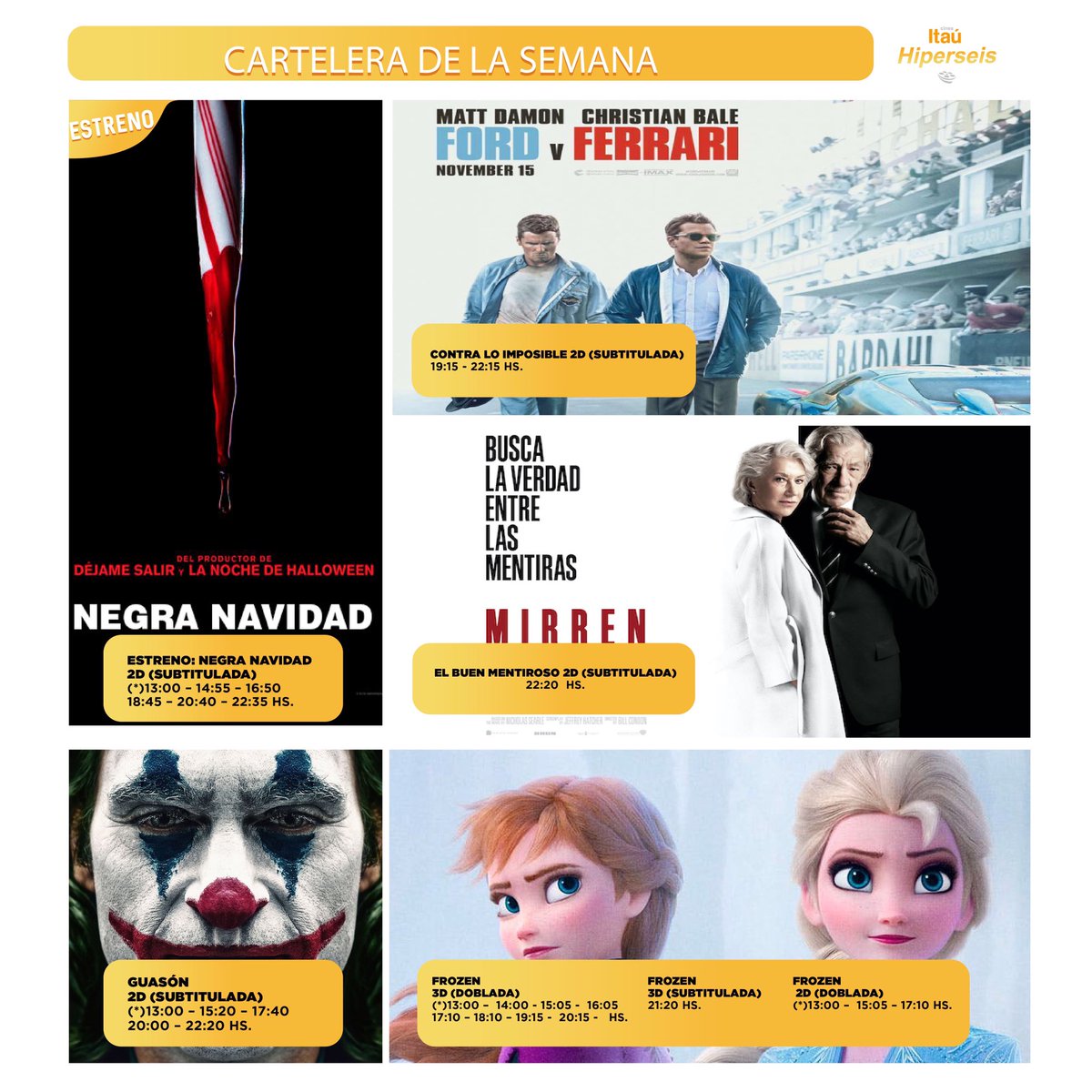 Cines Hiperseis (@cineshiperseis) / Posts / X