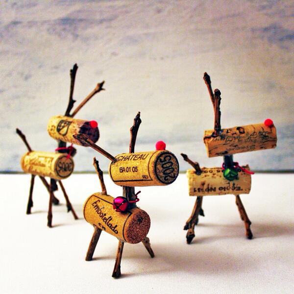 Do you do crafty things with your corks this time of year? #wine