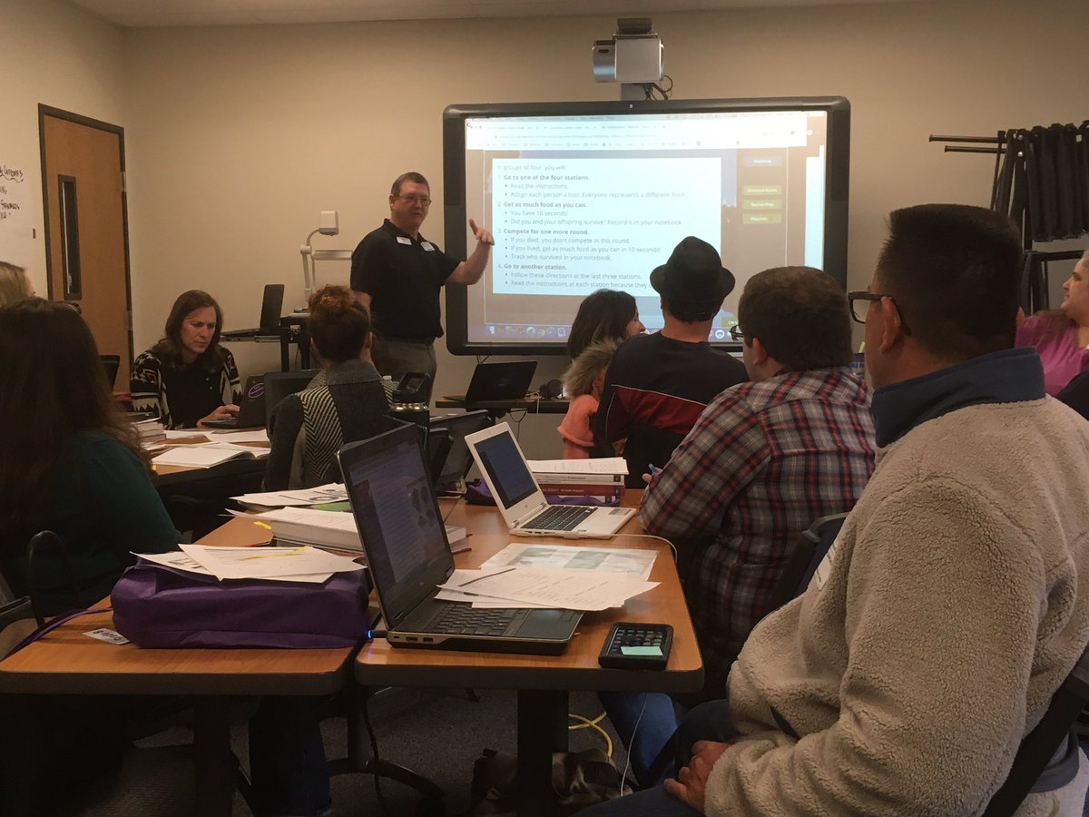 mabarn's tweet photo. It’s the first day of Winter Break and Middle School science teachers are Learning about their next set of pilot materials! @HawkHammer53 @tdav8 @Beaumont_SD #beaumontisbest #beaumontusd https://t.co/ZQbAM6JOgJ