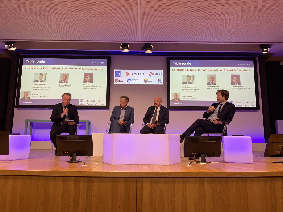 BBweeg's tweet photo. Présentation🚀 ce soir au @medef à Paris de l’étude #Industrie2025, faite par @AccentureFrance sur le renouveau de l’industrie4.0 🇫🇷 pour les syndicats professionnels @Gimelec, @le_Symop, @industrie_futur, @CetimFrance, @La_FIM &amp; @LFI_LaFabrique. https://t.co/jUGcuC6Wvn