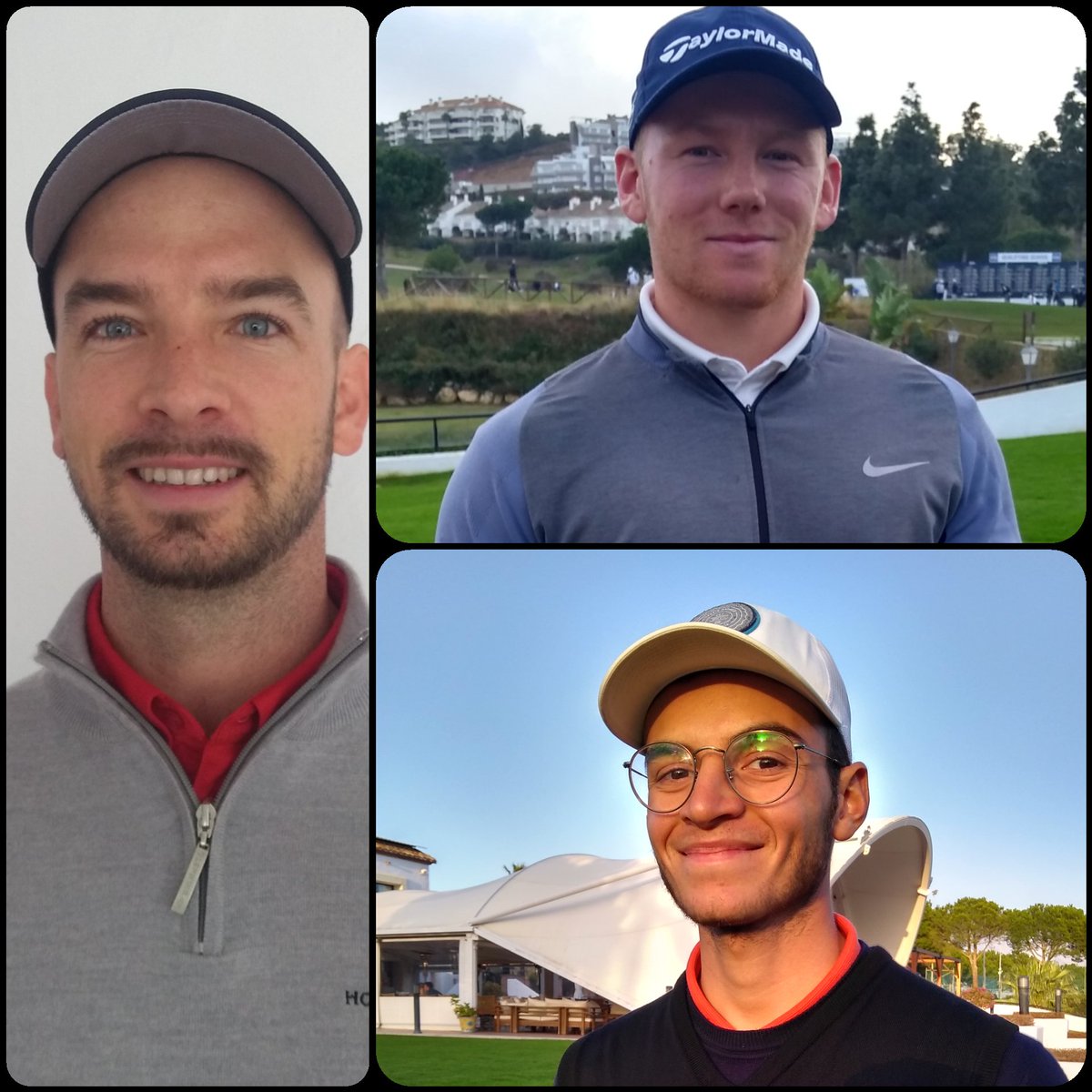 Congratulations to 1st Stage winners #qualifyingschool 🇩🇪Constantin Schwierz (America, -8), 🇦🇹 Daniel Hebenstreit (Europa, -7) &amp; 🇫🇷 Theo Brizard (Asia, -7). 29 players (America) &amp; 15 (Europa) progress to Final Stage, on Asia playoff suspended due to darkness &amp; resumes 9:30am.