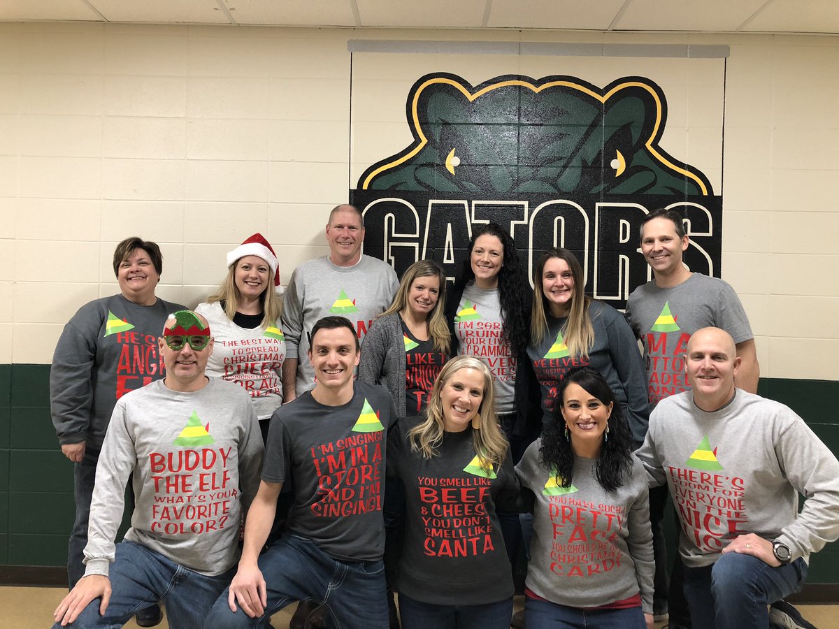 Student Services is channeling the mindset of Buddy the Elf on this last Monday before break!! #CLSengaged