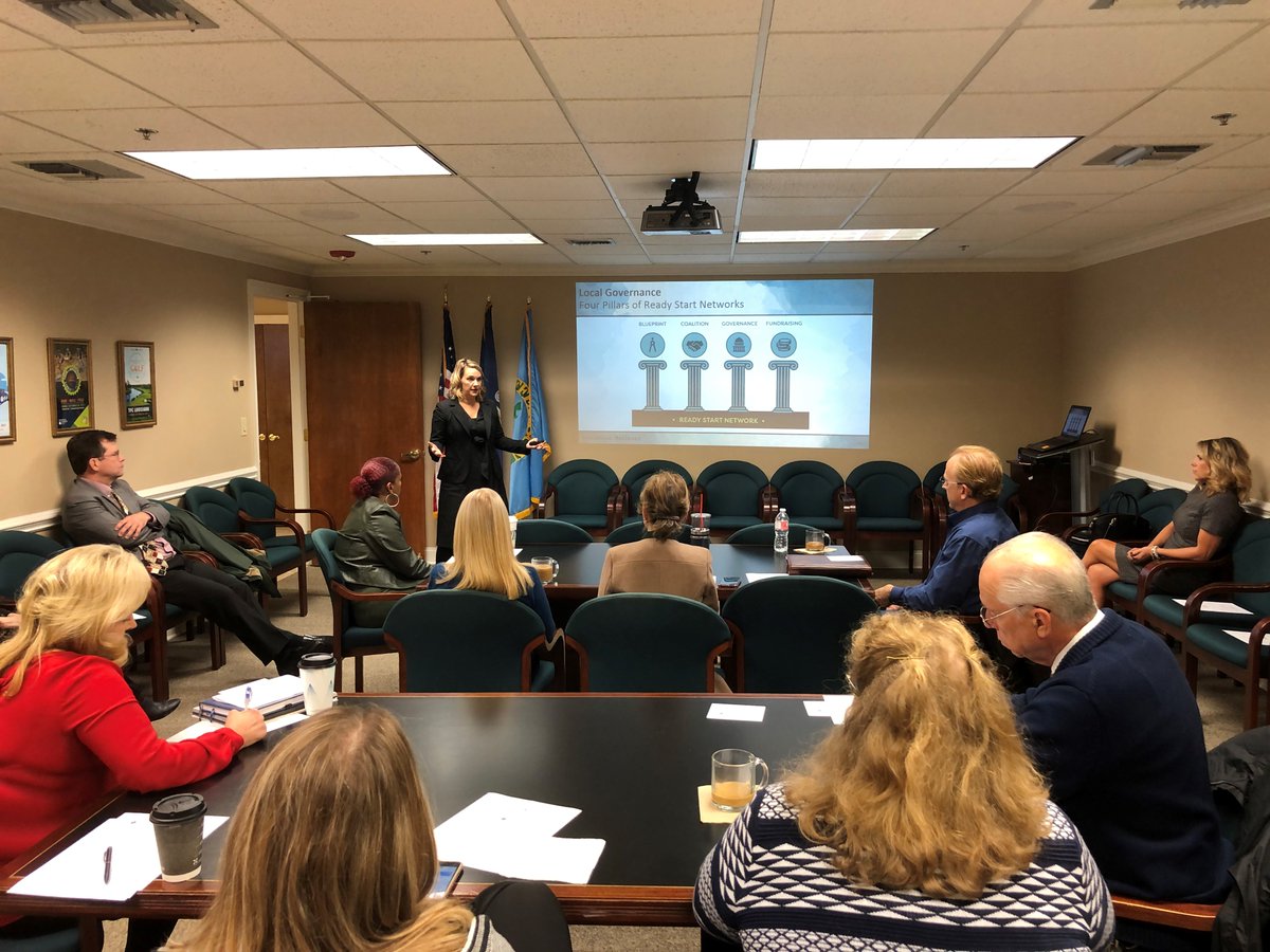 jeffersoncoc's tweet photo. The #JeffersonChamber's Education Committee welcomed Jessica Baghian, Assistant Superintendent, LA Department of Education, to share about early child education and #ReadyStart at the committee's December meeting! https://t.co/iKWEb40fGg