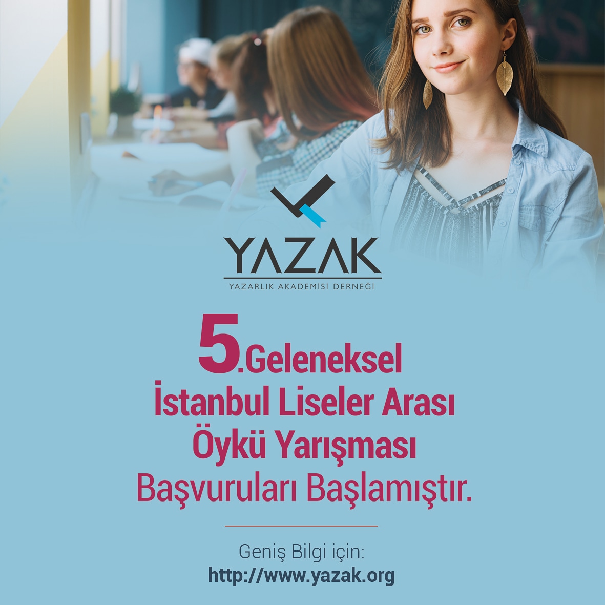 İstanbuldaki liseliler! Zaman varken elinizi çabuk tutun. #yazak #yazakoykuyarismalari