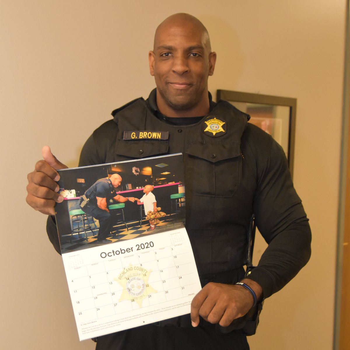 Richland County Sheriff's Dept. (@rcsd) on Twitter photo Did you get your #TeamRCSD #LivePD calendar in the mail yet? Show us your calendar selfie! #LivePDNation <a href="/BrownGaro/">Garo Brown</a> Did you get your #TeamRCSD #LivePD calendar in the mail yet? Show us your calendar selfie! #LivePDNation <a href="/BrownGaro/">Garo Brown</a>