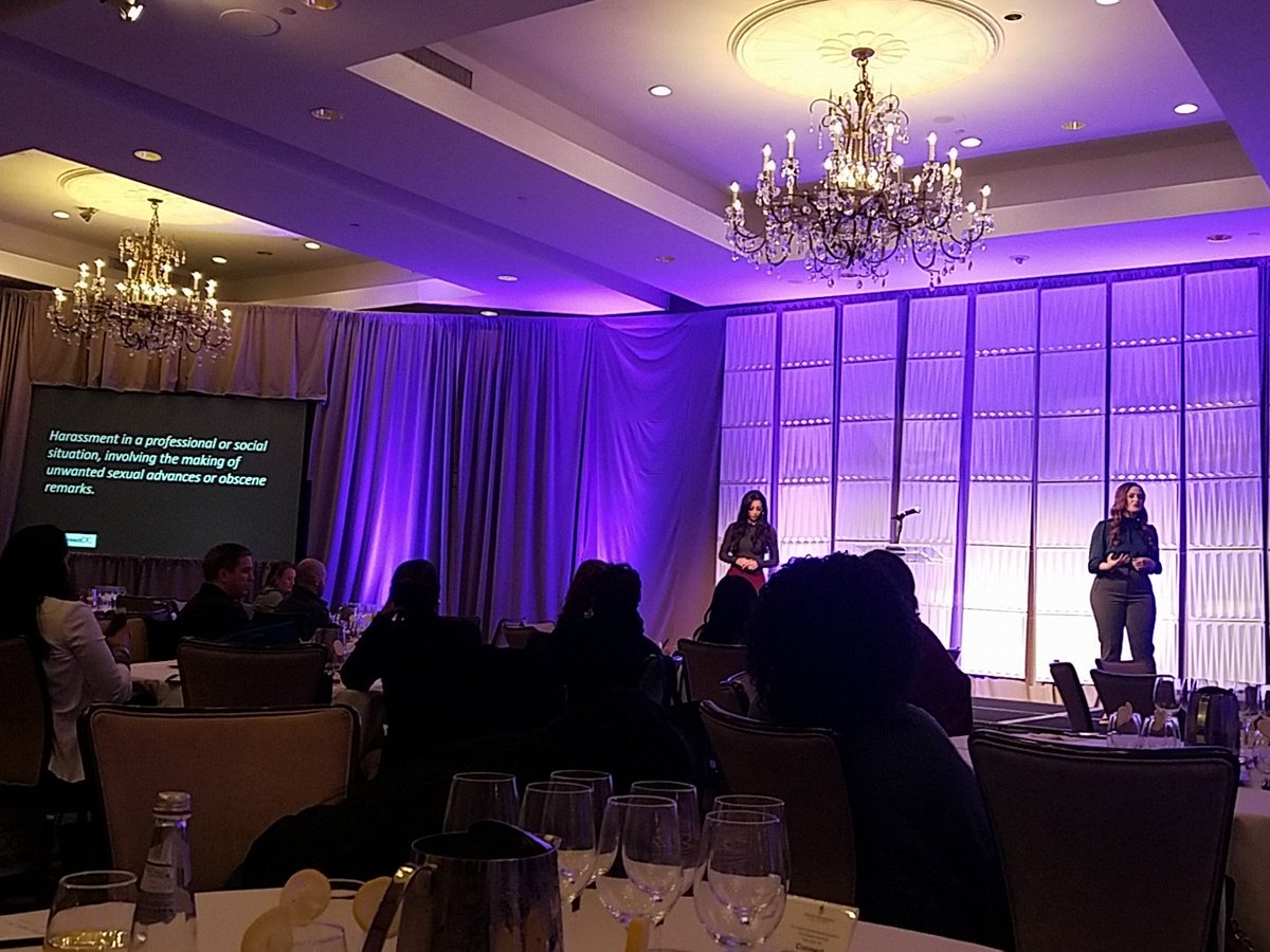 Learning about the #MeetingsToo movement at #ConnectDC c/o <a href="/SolimanProd/">Soliman Productions</a>

Tip #1: Leaders can empower their team members by fostering professional relationships w/ those team members in advance so that, if something happens at/around an event, they feel comfortable reporting it.