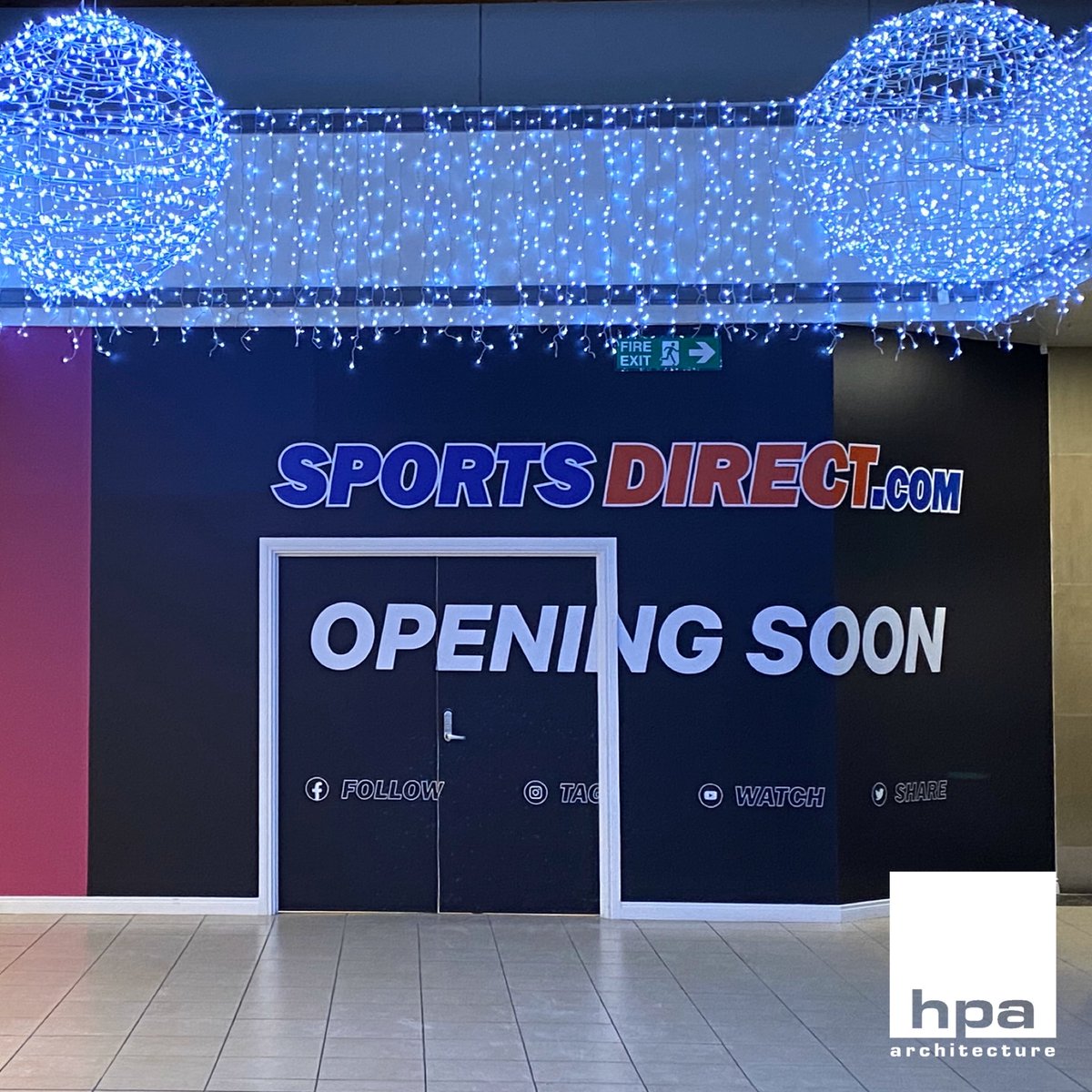 Great to be <a href="/Buttercrane/">Buttercrane Shopping</a> today for “pre start” meeting for another new <a href="/SportsDirectUK/">Sports Direct</a> elevated spec store being delivered by our retail team in early 2020