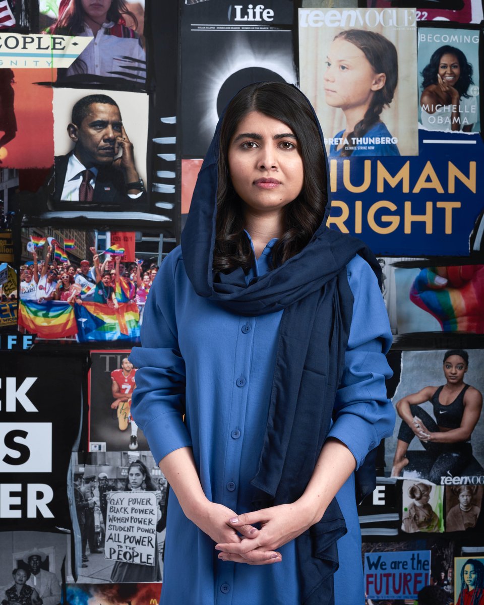 TeenVogue's tweet photo. @Malala @MalalaFund "There are hundreds and thousands of women and girls in all parts of the world who are standing up. Some of them we don't even know — their names would never be known — but they're changing their communities."
@Malala for our final cover of the decade: https://t.co/6PbFfWAnAC https://t.co/DcVWw9tu9O
