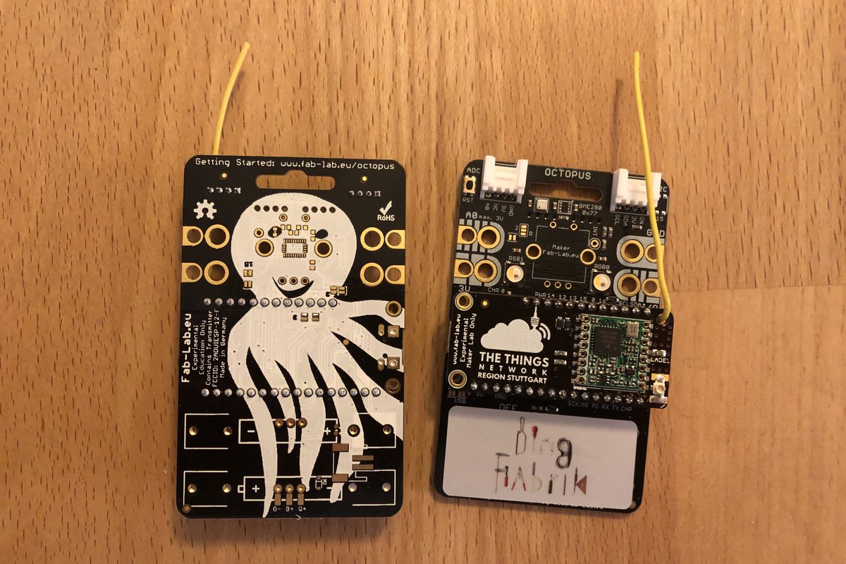 Hatten heute die Möglichkeit den Octopus für den IoT-Workshop für Jugendliche am 27.12.2019 <a href="/dingfabrik/">DingFabrik Köln</a> zu begutachten; es sind noch wenige Plätze frei. #dingfabrik #iot #workshop x.com/dingfabrik/sta…