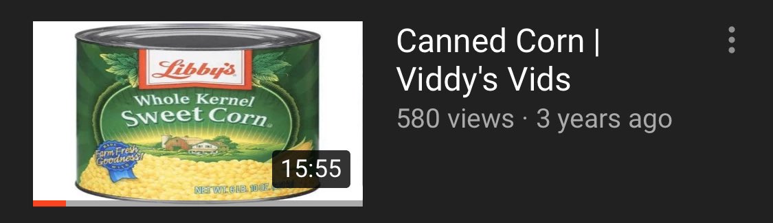 ViddysScribbles's tweet photo. I want to thank everyone who helped me get to 100 subs on Viddys Vids. I love making videos since I was a lil chap and I’m glad you guys like my goofy videos. I had some great videos this year! If we hit 1000 I’ll make Canned Corn 2. https://t.co/Rn8dXK49WW