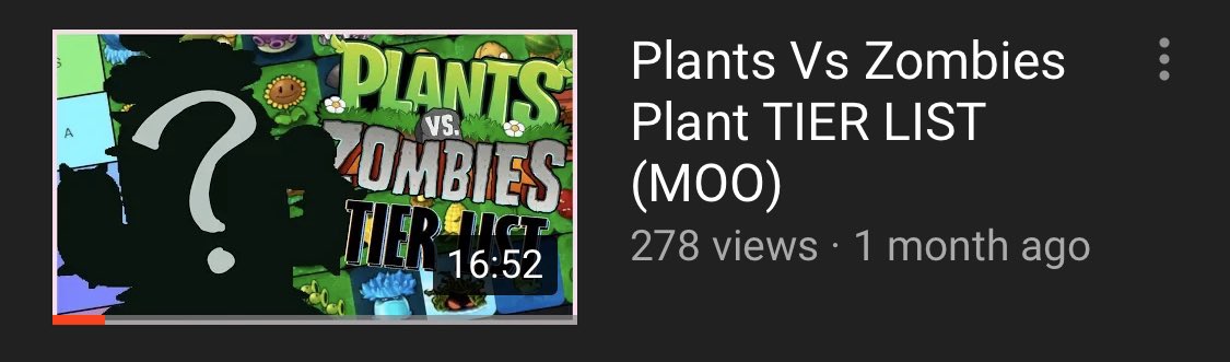 Plants Vs Zombies Plant TIER LIST (MOO) 