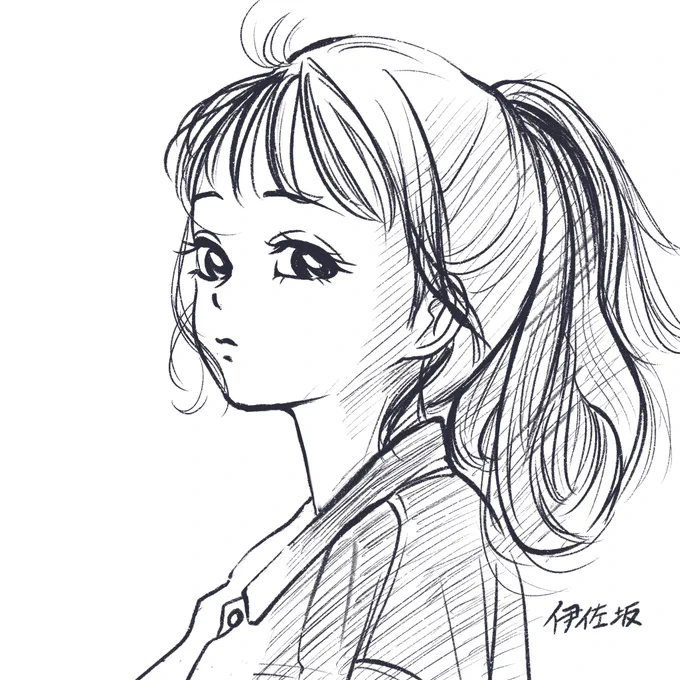 【風】
おはようございます!
毎日イラスト30日目です。

#2020年2月17日まで毎朝5時更新
#セクシー女子
#1日1絵 