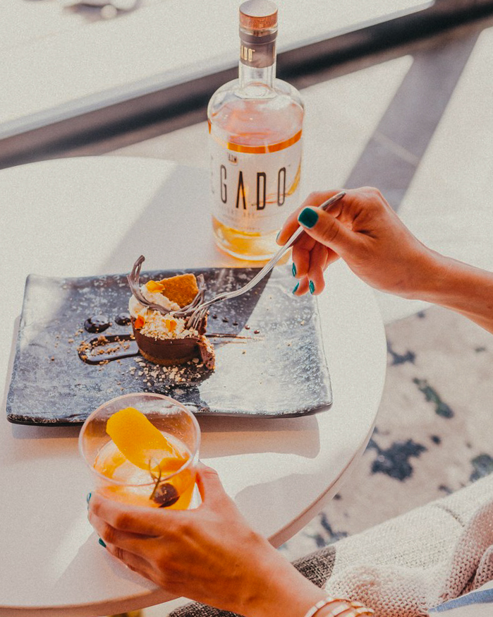 Milk chocolates, plain or with a hint of ginger or chili, work well with our Legado Straight Rye Whiskey. 

Tip: It's paired especially well with Revival at the Sawyer's S'mores Mousse Tart.