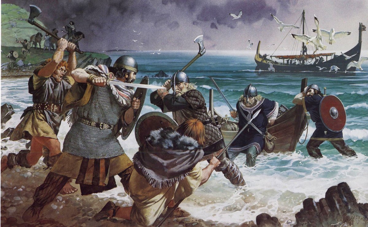 Arrival of the Great Heathen Army