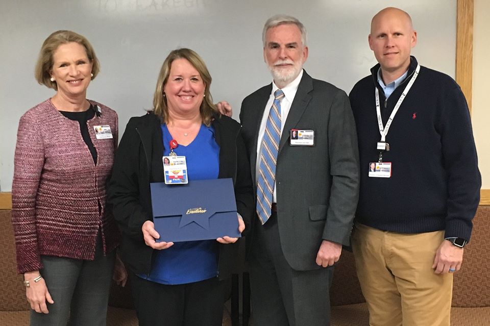 #EmployeesfotheQuarter #Congratulations, Nan Boak, RN, Adrienne Danenburger, and Howie Gay, Environmental Services. Well done, all.