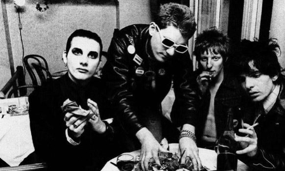 “On the third night of our first tour Captain wore a nurse’s uniform and we were always drunk on stage. It was just chaos every night. Audiences hated us, motorcycle gangs chased us. It seemed like half the country wanted to beat the shit out of us.” #DaveVanian #TheDamned