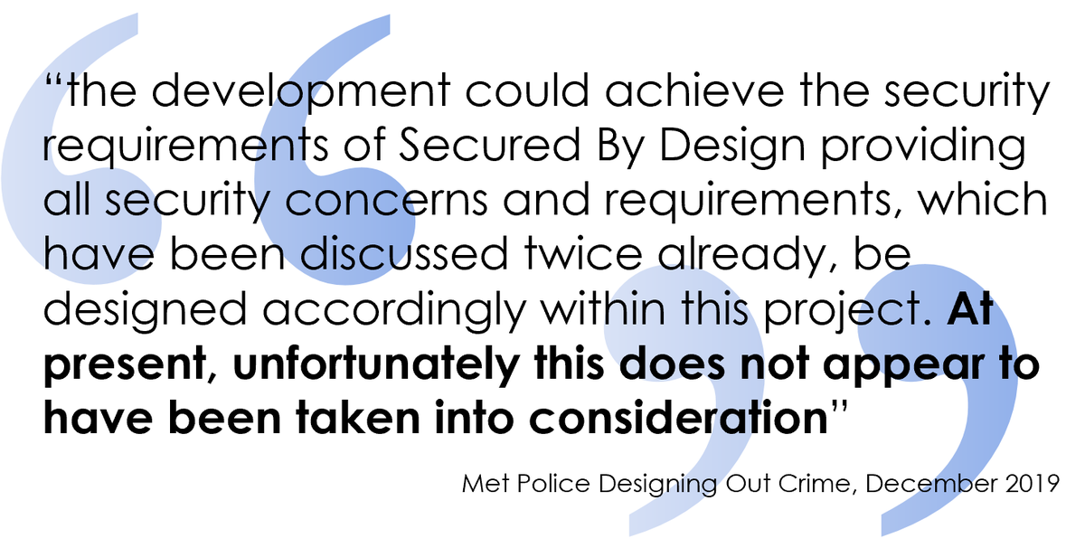 <a href="/metpoliceuk/">Metropolitan Police</a> @kieronjwilliams <a href="/cllrmseaton/">Martin Seaton</a> <a href="/SouthwarkLabour/">Southwark Labour</a> <a href="/Southwark_News/">Southwark News</a> <a href="/PeckhamVision/">Peckham Vision</a> <a href="/peckhampeculiar/">THE PECKHAM PECULIAR</a> .<a href="/metpoliceuk/">Metropolitan Police</a> advice on security, safety and crime IGNORED by <a href="/lb_southwark/">Southwark Council</a> Council