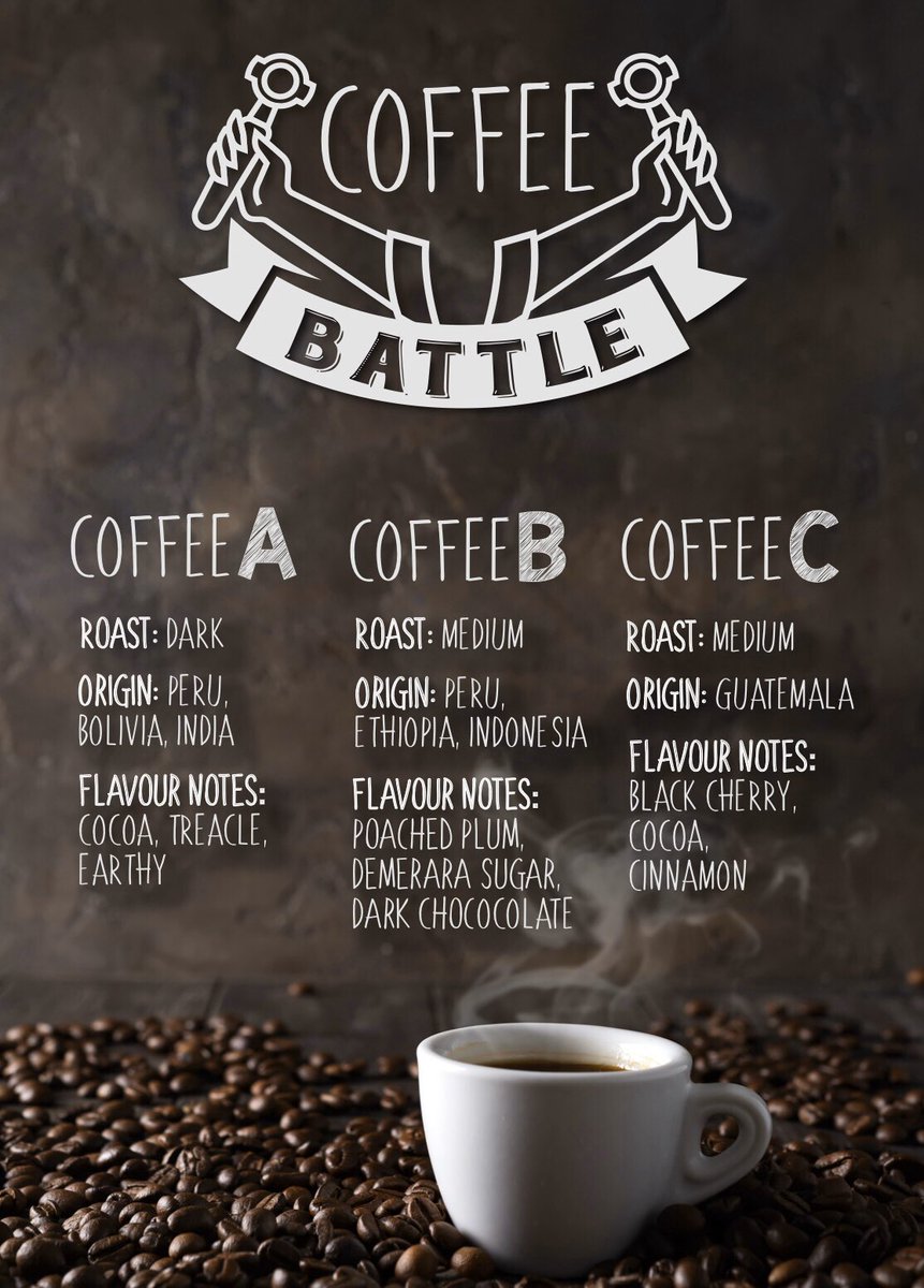 KarolineIKP's tweet photo. 🏆Who is going to win? Join our Coffee Specialist @derekbuc1984 for the battle of all times at @CafeCalatrava tomorrow, from 8:30. 🤩💥🥇 Help us to pick up the winner! #coffeebattle ☕️ #callingallcoffeelovers #coffeeholics #coffeefanatics https://t.co/Prgw789BUd